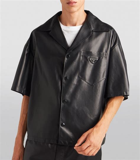 prada mens bowling shirt|prada bowling shirt sale.